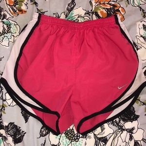 Nike pink dry fit shorts size XS